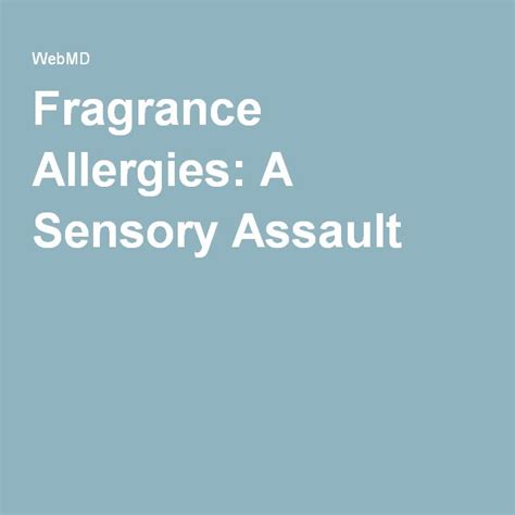 perfume allergies are fake|Don't Let Fragrances Trigger Your Allergy Symptoms .